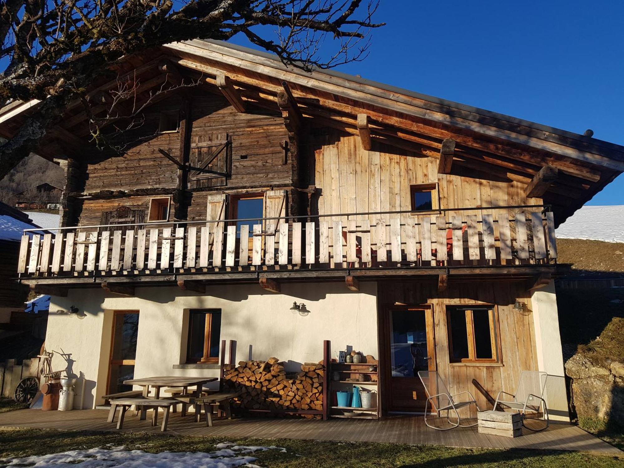 Aux Fermes De La Croix, Maison D'Hotes, Spa Hauteluce Extérieur photo